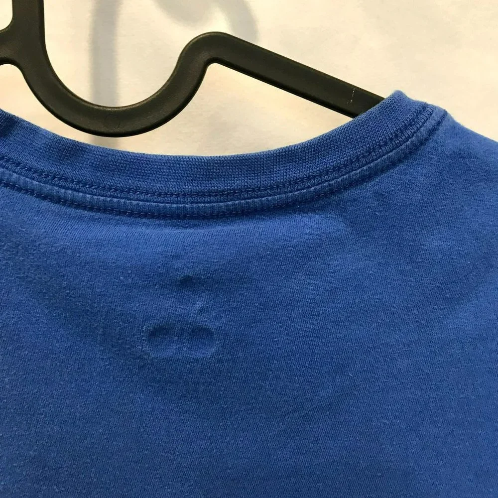 Nike Air Jordan Kids Size 5-6 Years Short Sleeve Pullover Crew Neck Tee Blue - Picture 4 of 7